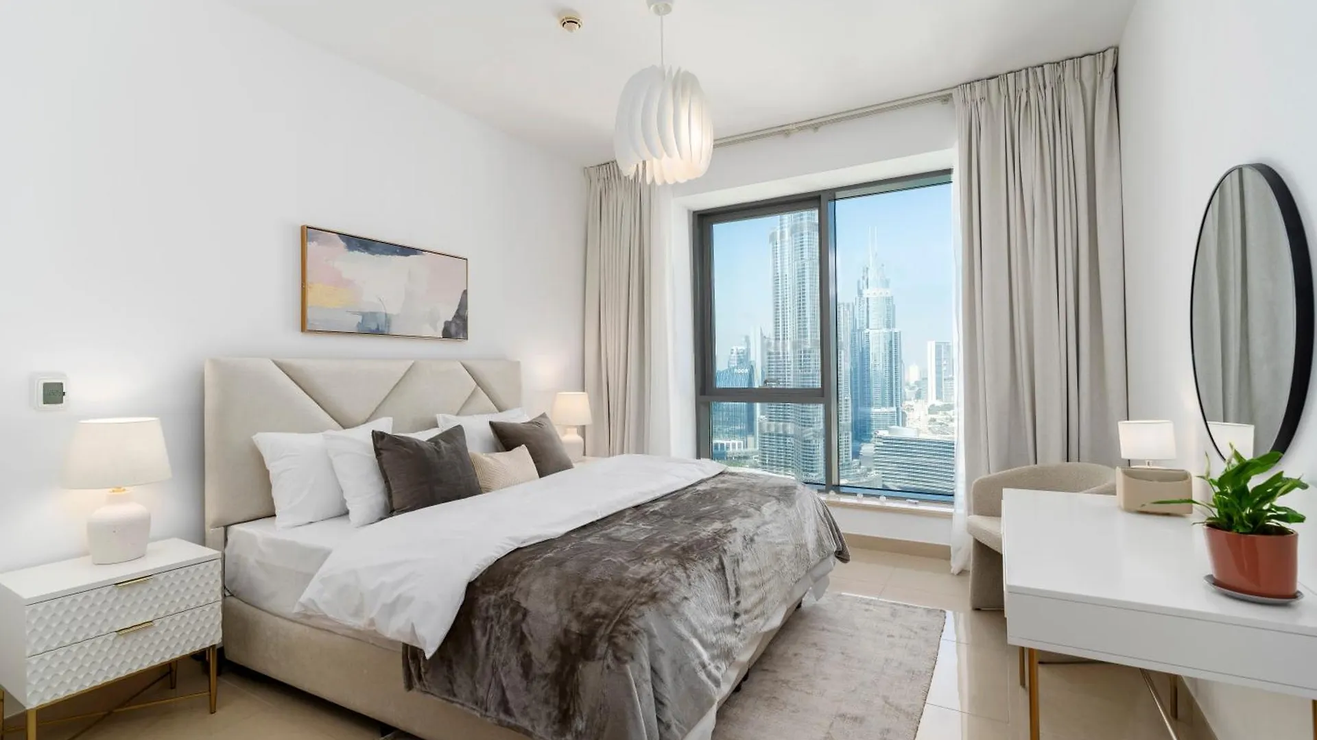Apartamento Prestige Living 2Br With Full Burj Khalifa And Fountain View By Auberge Dubai Emirados Árabes Unidos